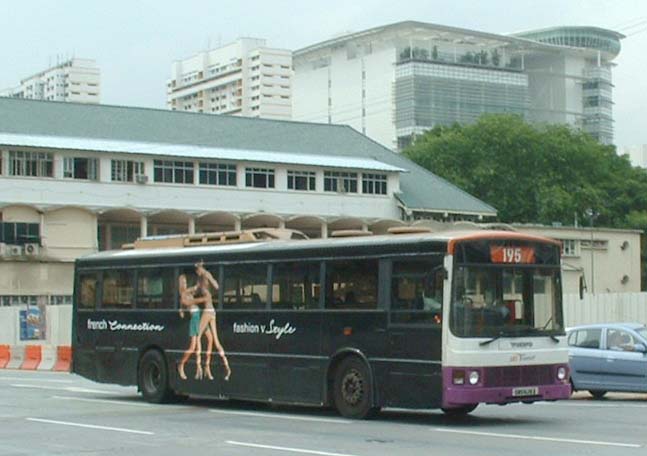 SBS Transit Mercedes O405 Alexander PS with  French Connection advert